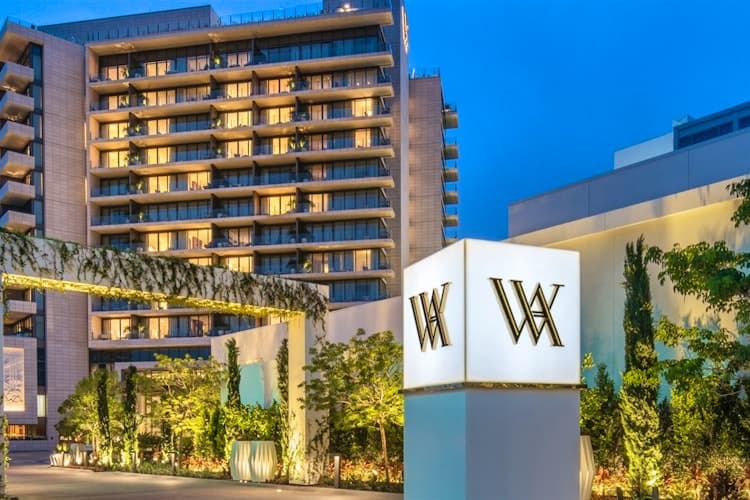 Waldorf Astoria Beverly Hills exterior