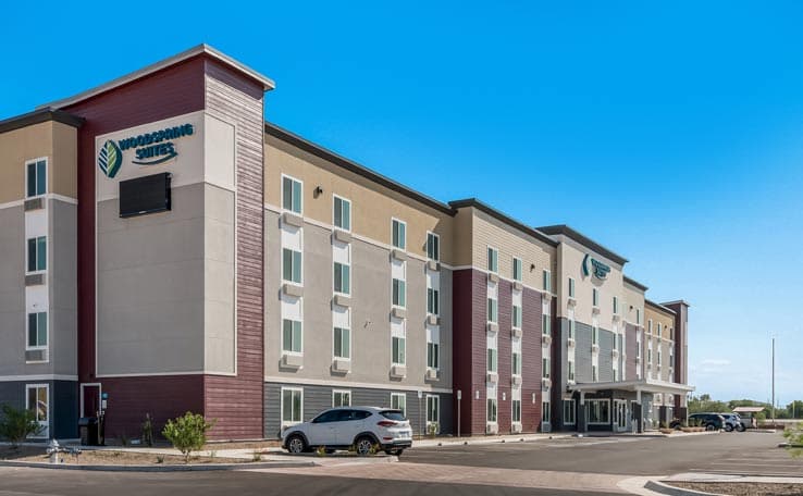 WoodSpring Suites Las Vegas South exterior