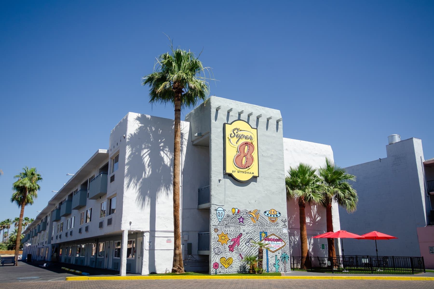 Super 8 by Wyndham Las Vegas North Strip exterior