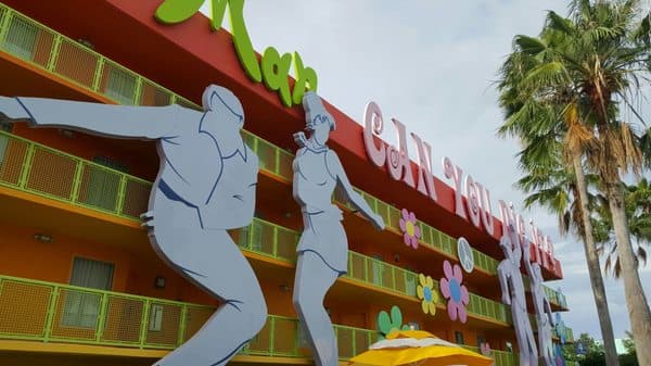 Disney's Pop Century Resort exterior